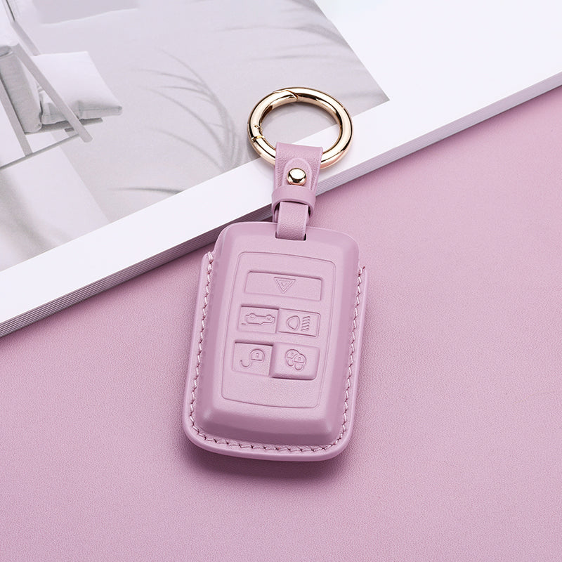Pastel Leather Key Fob Cover for Land Rover Range Rover (Model B) - T-Carbon Official Store