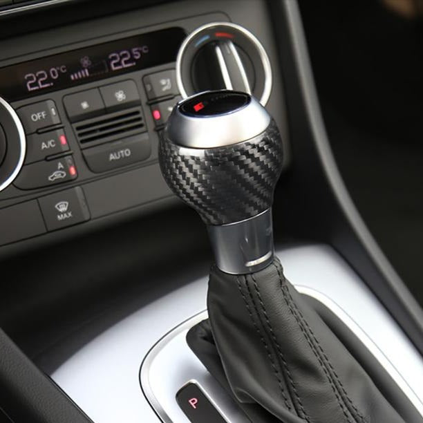 Carbon Fiber Gear Selector Cover for Audi (Model C)