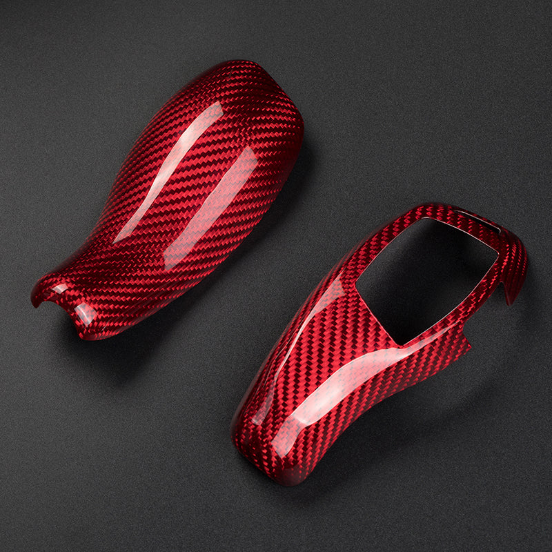 T-Carbon for BMW Carbon Fiber Gear Knob Cover (Model B) - T-Carbon Official Store