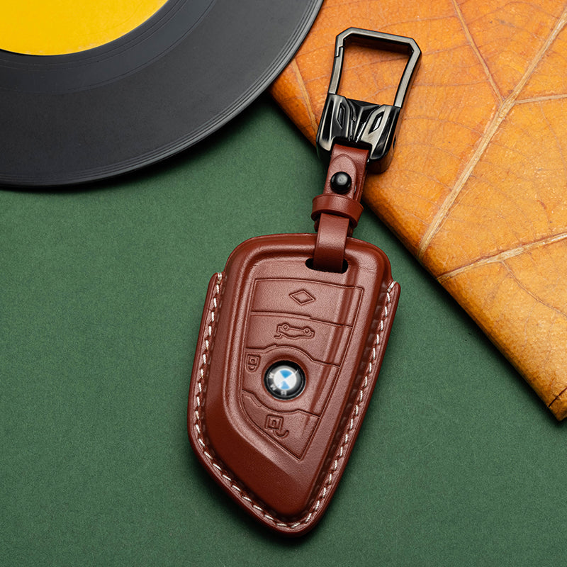 Exclusive Leather Key Fob Cover for BMW (Model B)