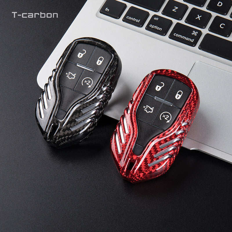 Maserati Carbon Fiber Key Fob Case (Model A) - T-Carbon Official