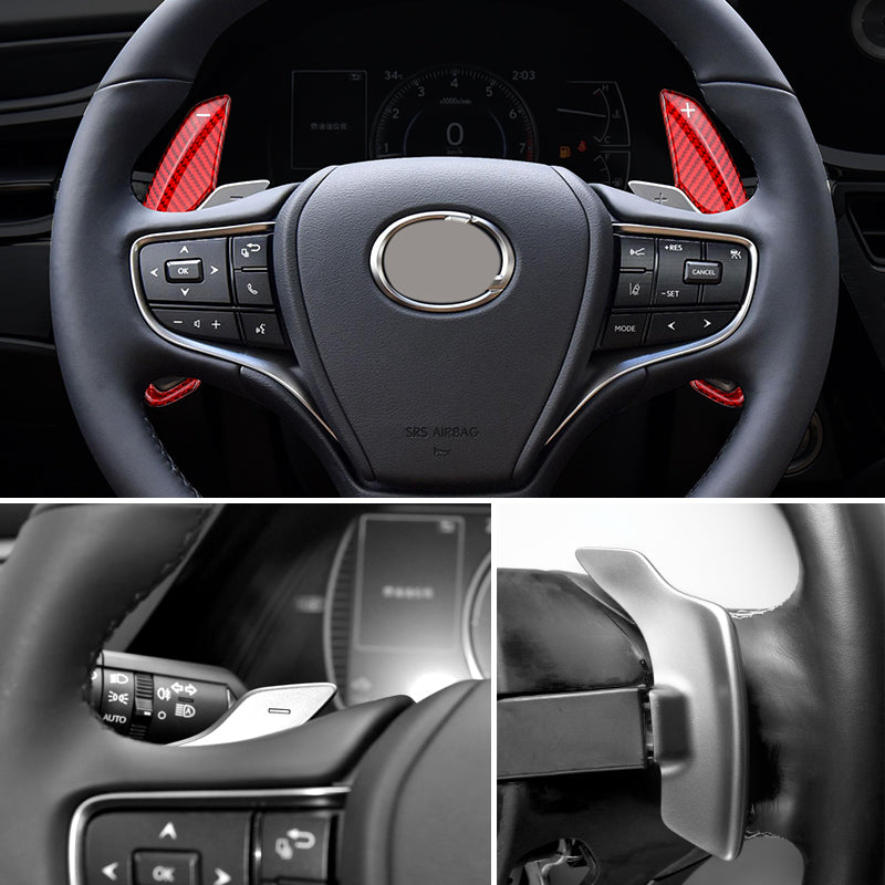 T-Carbon for Lexus Carbon Fiber Paddle Shifters (Model C: 2022 onwards)