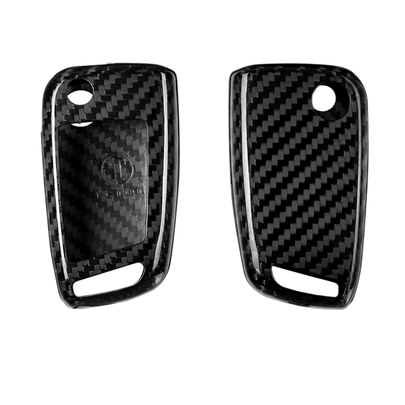 T-Carbon for Volkswagen Carbon Fiber Key Fob Case (Model G)