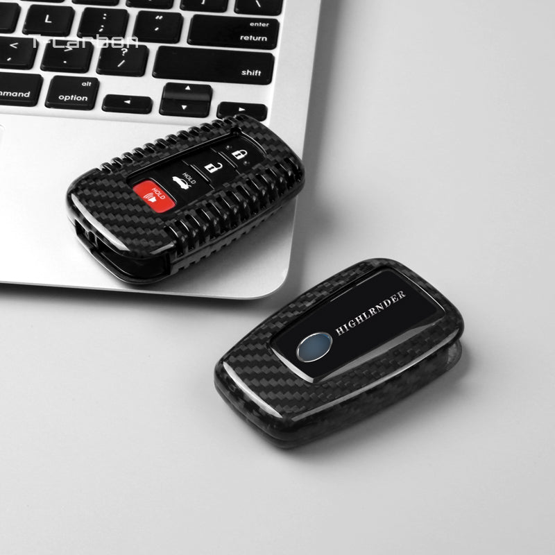 T-Carbon for Toyota Carbon Fiber Key Fob Case (Model F)