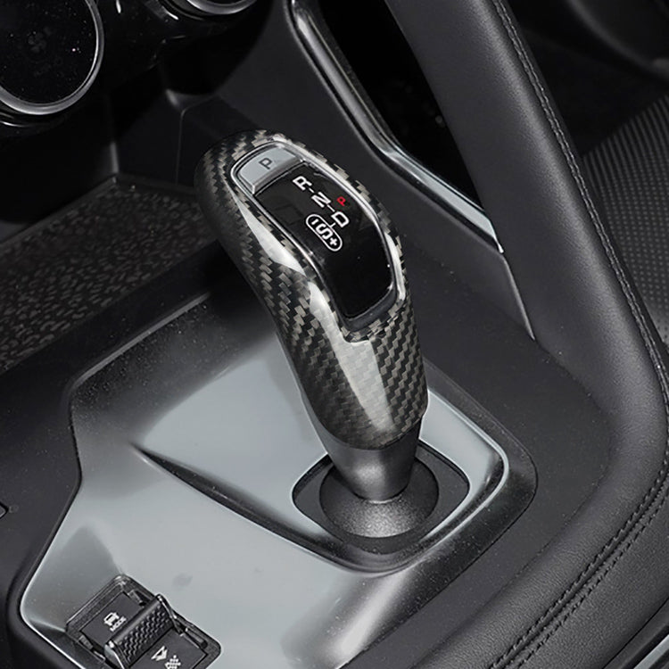 Carbon Fiber Gear Selector Cover for Jaguar (Model A)