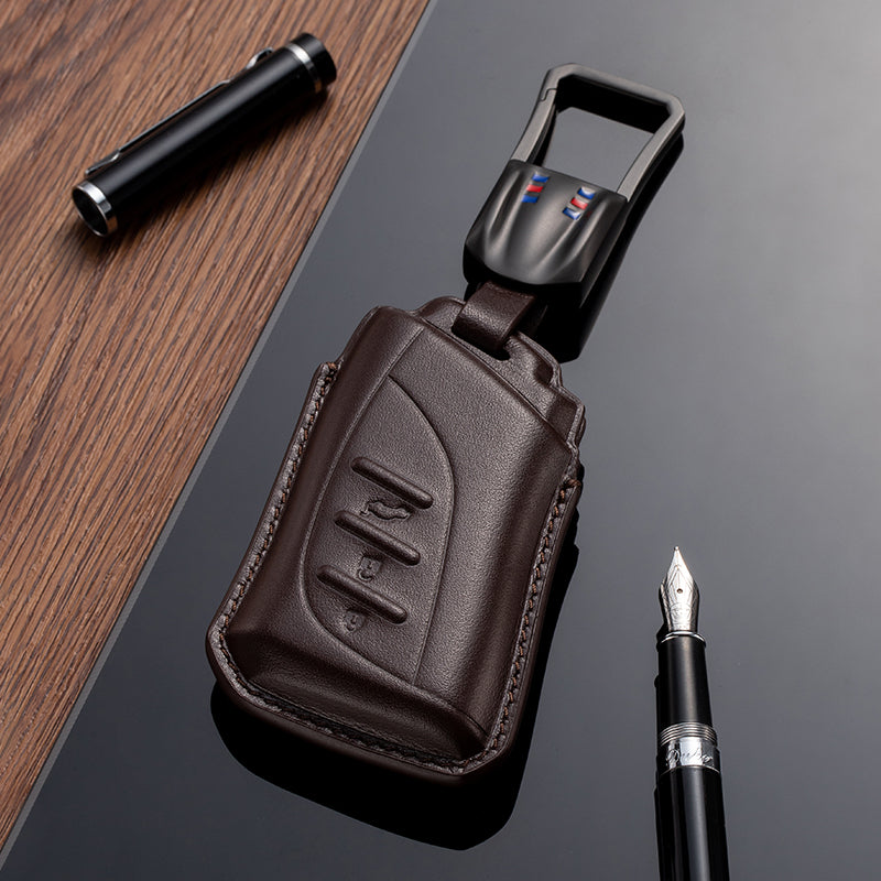 Leather Key Fob Cover for Lexus (Model D) - T-Carbon Official Store