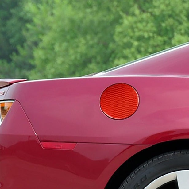 Carbon Fiber Fuel Cap Cover for Chevrolet (Model A)