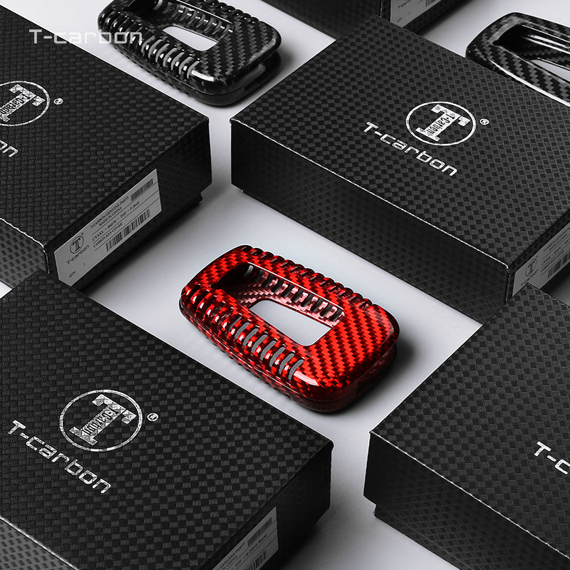 T-Carbon for Toyota Carbon Fiber Key Fob Case (Model F)