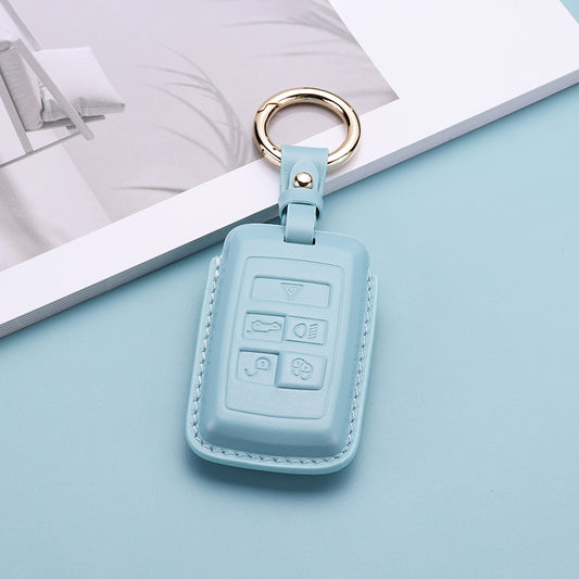 Pastel Leather Key Fob Cover for Land Rover Range Rover (Model B) - T-Carbon Official Store
