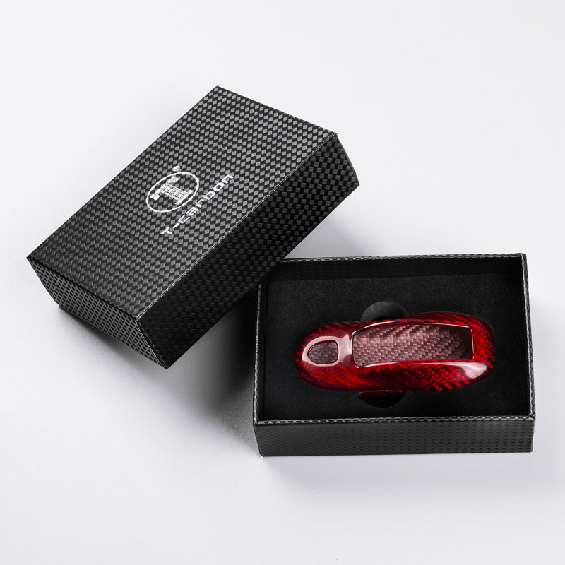 T-Carbon for Porsche Carbon Fiber Key Fob Case (Model A) - T-Carbon Official Store