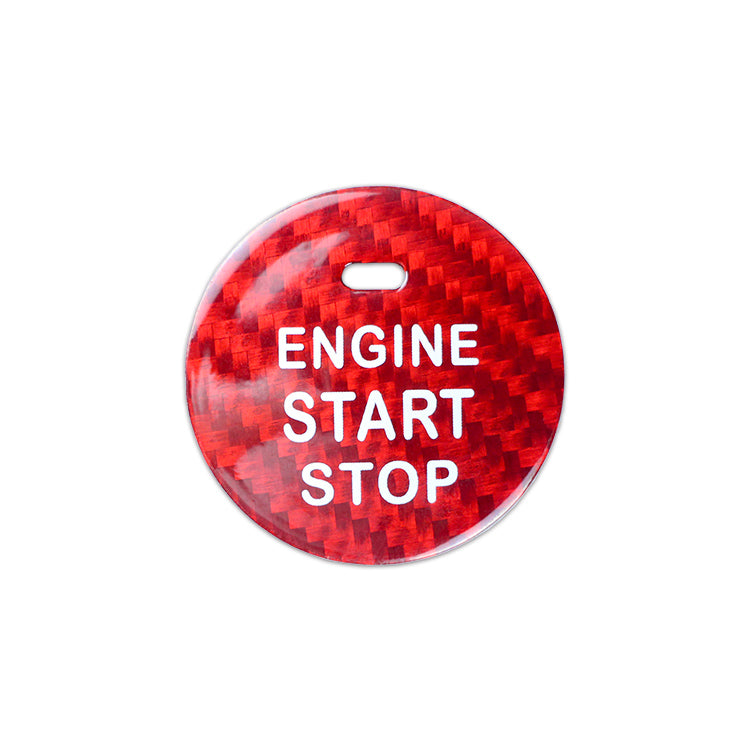 Carbon Fiber Start Stop Button for Subaru (Model A)