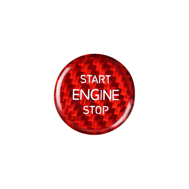 Carbon Fiber Start Stop Button for Volkswagen (Model E)