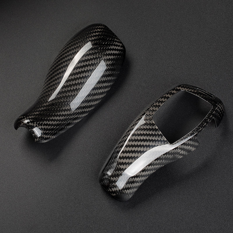 T-Carbon for BMW Carbon Fiber Gear Knob Cover (Model B) - T-Carbon Official Store