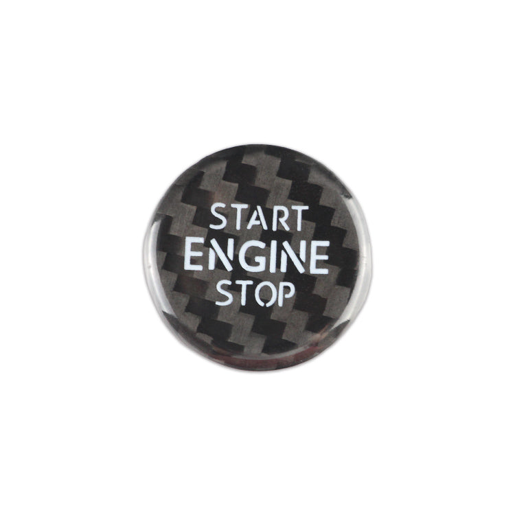 Carbon Fiber Start Stop Button for Volkswagen (Model B)