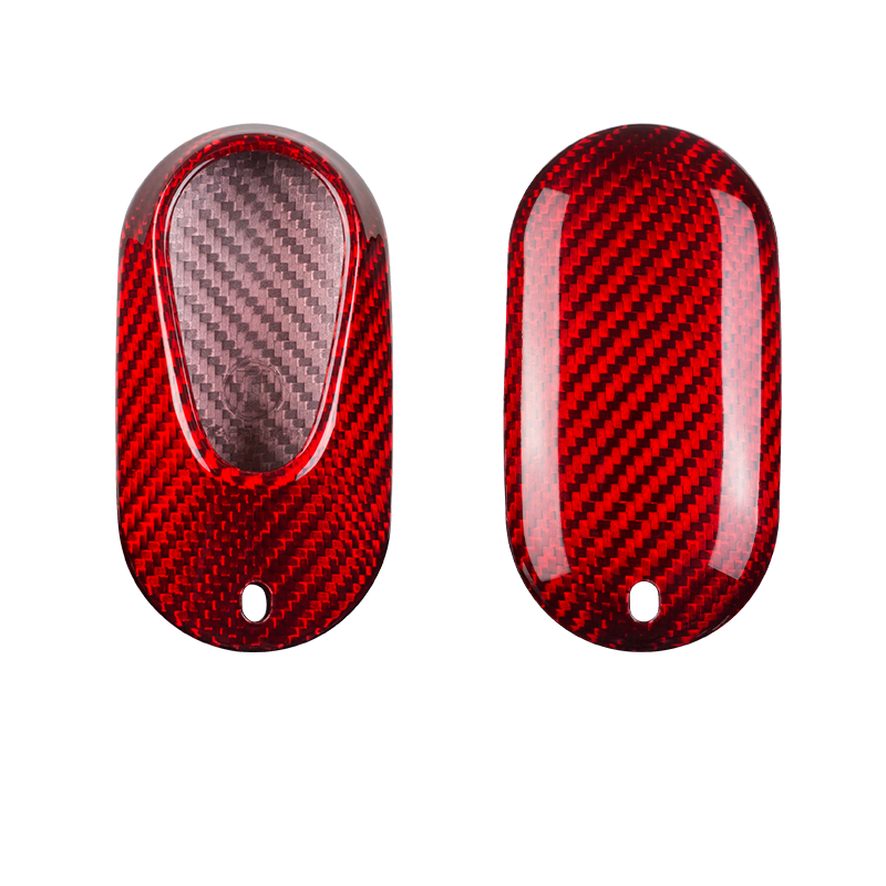 T-Carbon for Mercedes Benz Carbon Fiber Key Fob Case (Model D)