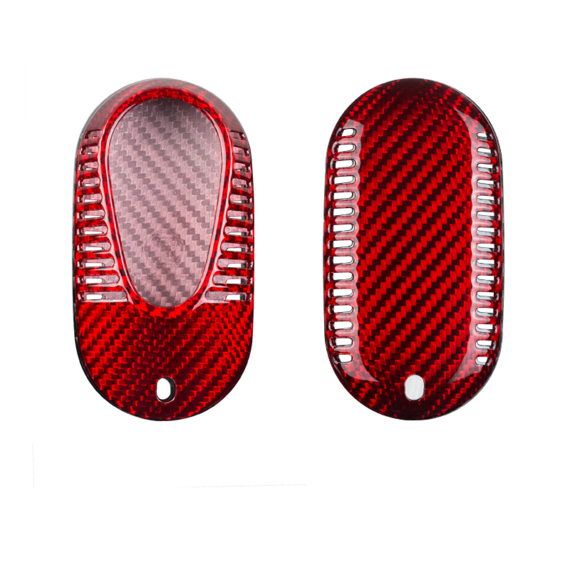 T-Carbon for Mercedes Benz Carbon Fiber Key Fob Case (Model D)