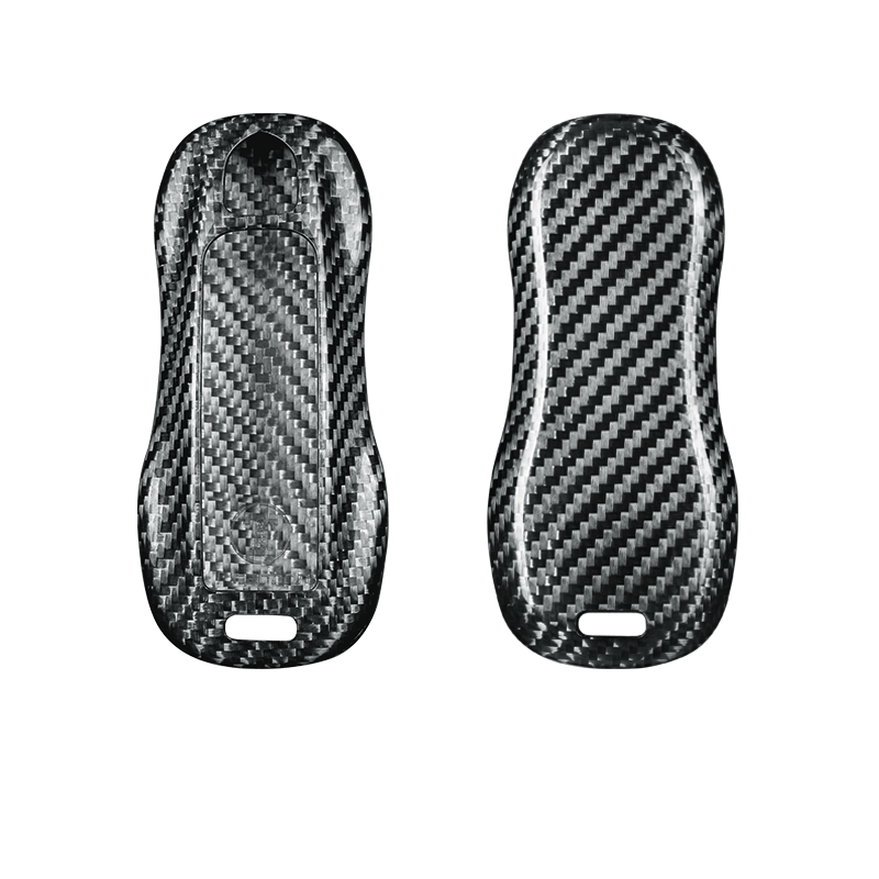 T-Carbon for Porsche Carbon Fiber Key Fob Case (Model C) - T-Carbon Official Store
