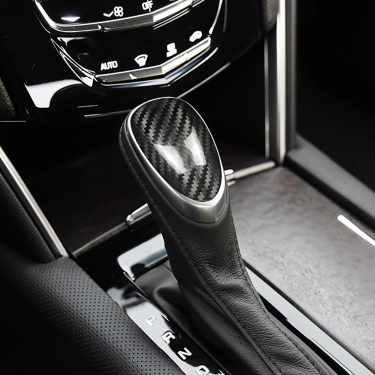 Carbon Fiber Gear Selector Cover for Cadillac (Model B)