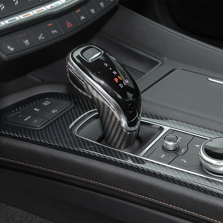 Carbon Fiber Gear Selector Cover for Cadillac (Model D)