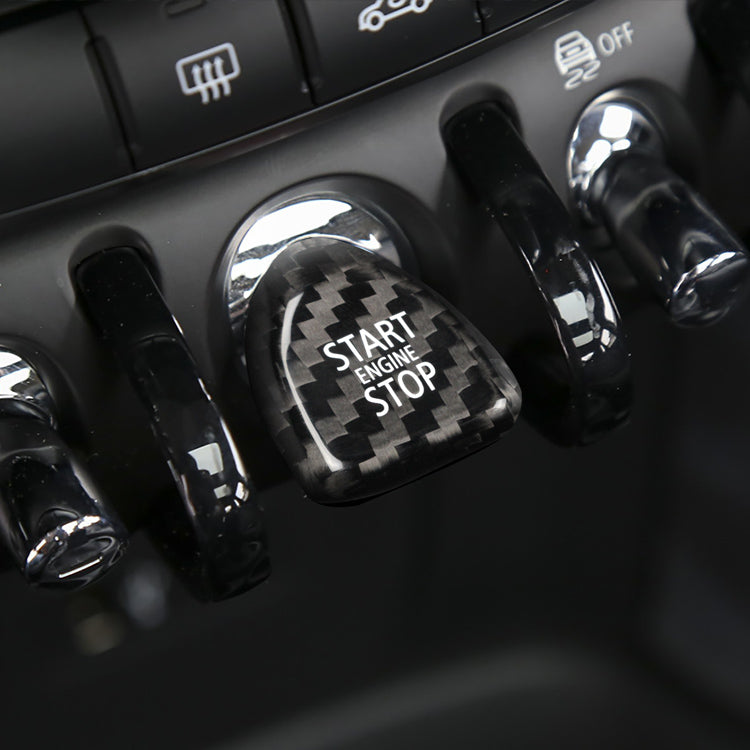 Carbon Fiber Start Stop Button for Mini (Model B: F-Series)