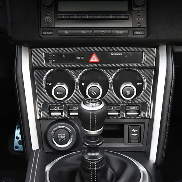 Carbon Fiber Front Console Cover for Subaru (Model A)