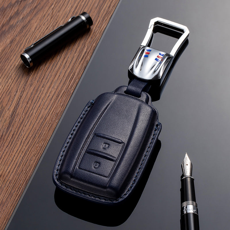 Leather Key Fob Cover for Acura (Model A) - T-Carbon Official Store