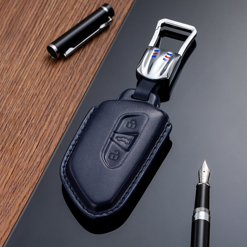 Leather Key Fob Cover for Volkswagen (Model F) - T-Carbon Official Store