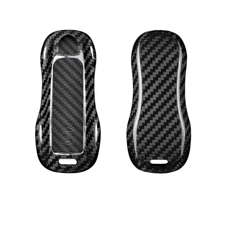 T-Carbon for Porsche Carbon Fiber Key Fob Case (Model C) - T-Carbon Official Store