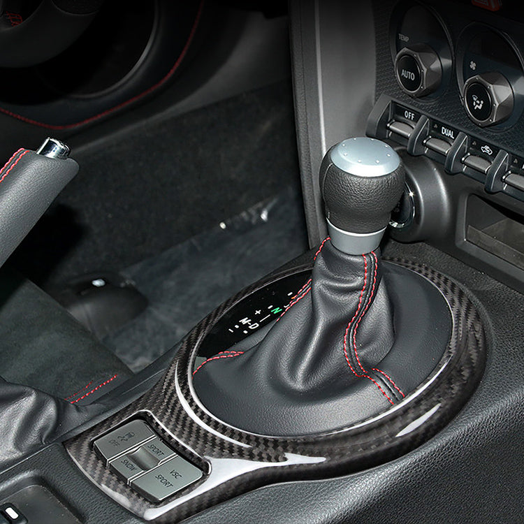 Carbon Fiber Gear Shift Console Cover for Subaru (Model A)