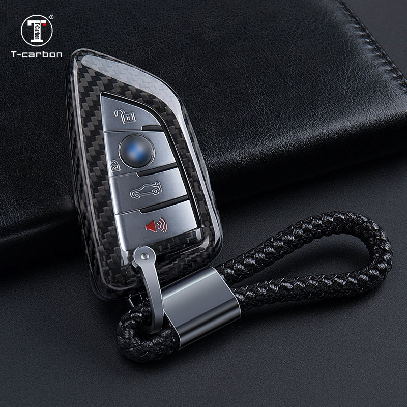 BMW Carbon Fiber Key Fob Case (Model B) - T-Carbon Official