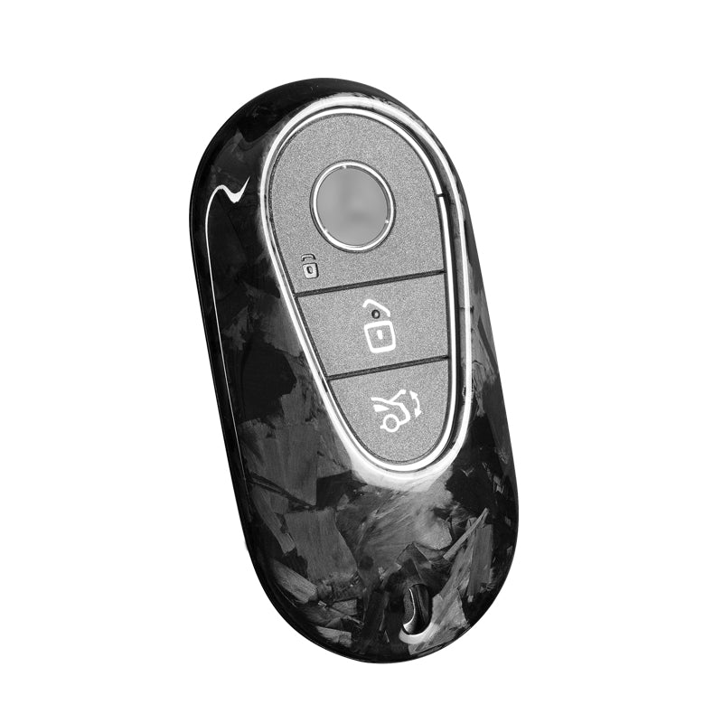 T-Carbon for Mercedes Benz Carbon Fiber Key Fob Case (Model D)