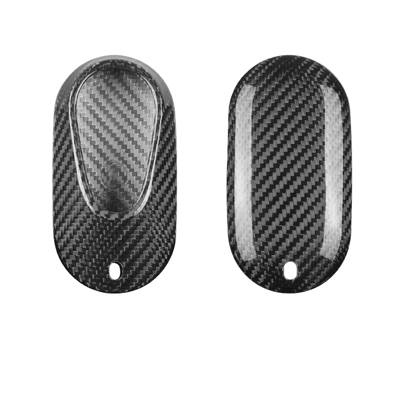 T-Carbon for Mercedes Benz Carbon Fiber Key Fob Case (Model D)