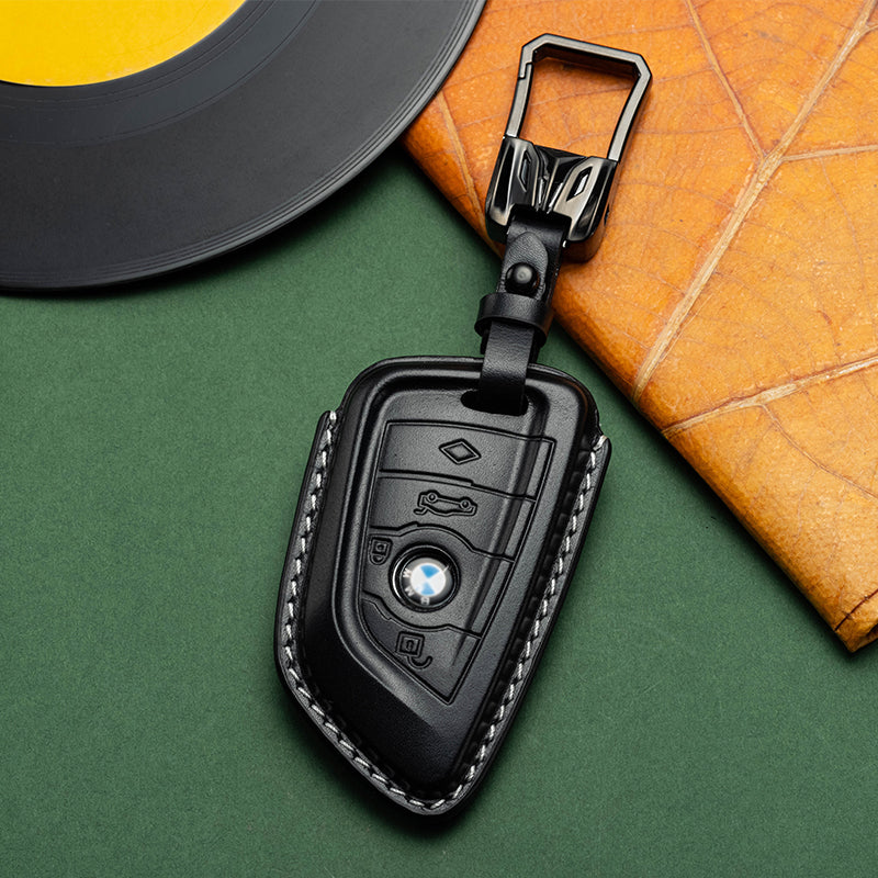 Exclusive Leather Key Fob Cover for BMW (Model B)