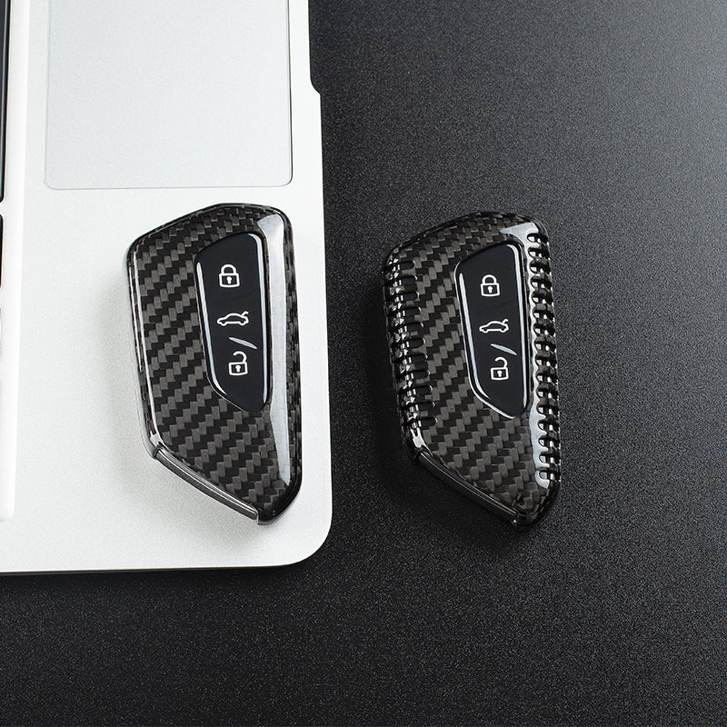 Volkswagen Carbon Fiber Key Fob Case (Model F) - T-Carbon Official