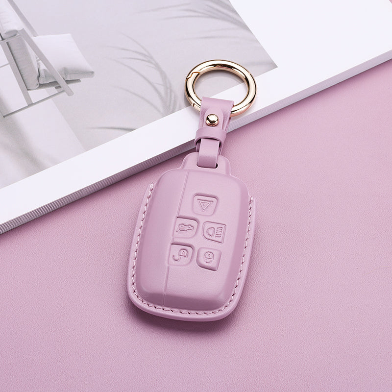 Pastel Leather Key Fob Cover for Land Rover Range Rover (Model A) - T-Carbon Official Store