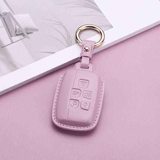 Pastel Leather Key Fob Cover for Land Rover Range Rover (Model A) - T-Carbon Official Store