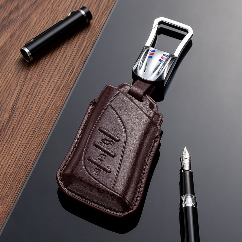Leather Key Fob Cover for Lexus (Model D) - T-Carbon Official Store