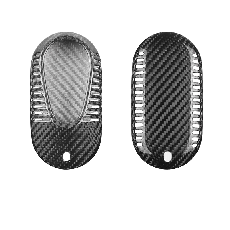 T-Carbon for Mercedes Benz Carbon Fiber Key Fob Case (Model D)