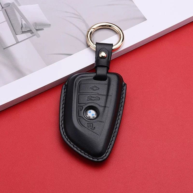 Pastel Leather Key Fob Cover for BMW (Model B) - T-Carbon Official Store