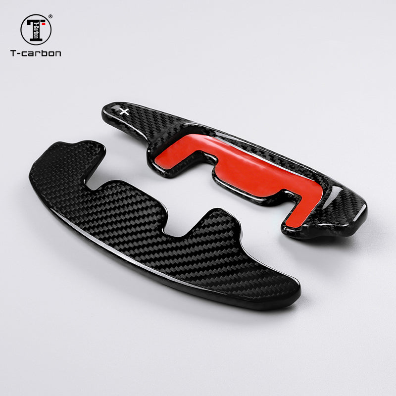 T-Carbon for Mercedes Benz AMG Carbon Fiber Paddle Shifters (Model C: 2021 onwards)
