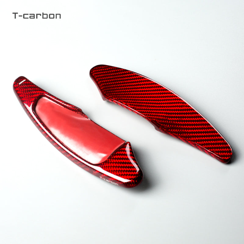 T-Carbon for Chevrolet Corvette Carbon Fiber Paddle Shifters (Model A: Corvette C7) - T-Carbon Official Store