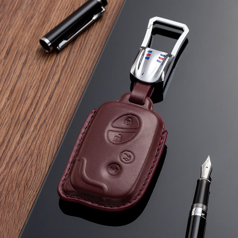 Leather Key Fob Cover for Lexus (Model A)