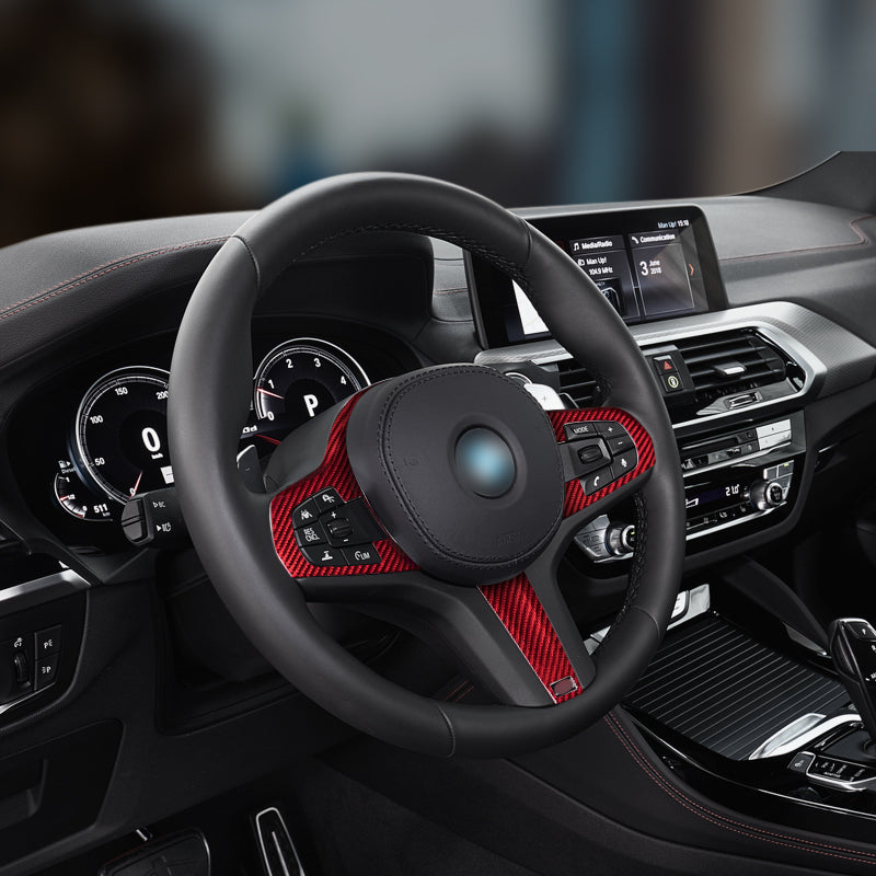 T-Carbon for BMW Carbon Fiber Steering Wheel Cover (Model A: 2016-2018) - T-Carbon Official Store