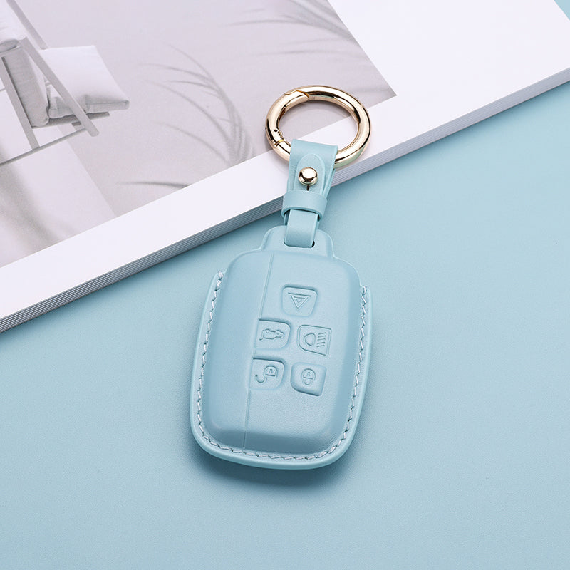 Pastel Leather Key Fob Cover for Land Rover Range Rover (Model A) - T-Carbon Official Store