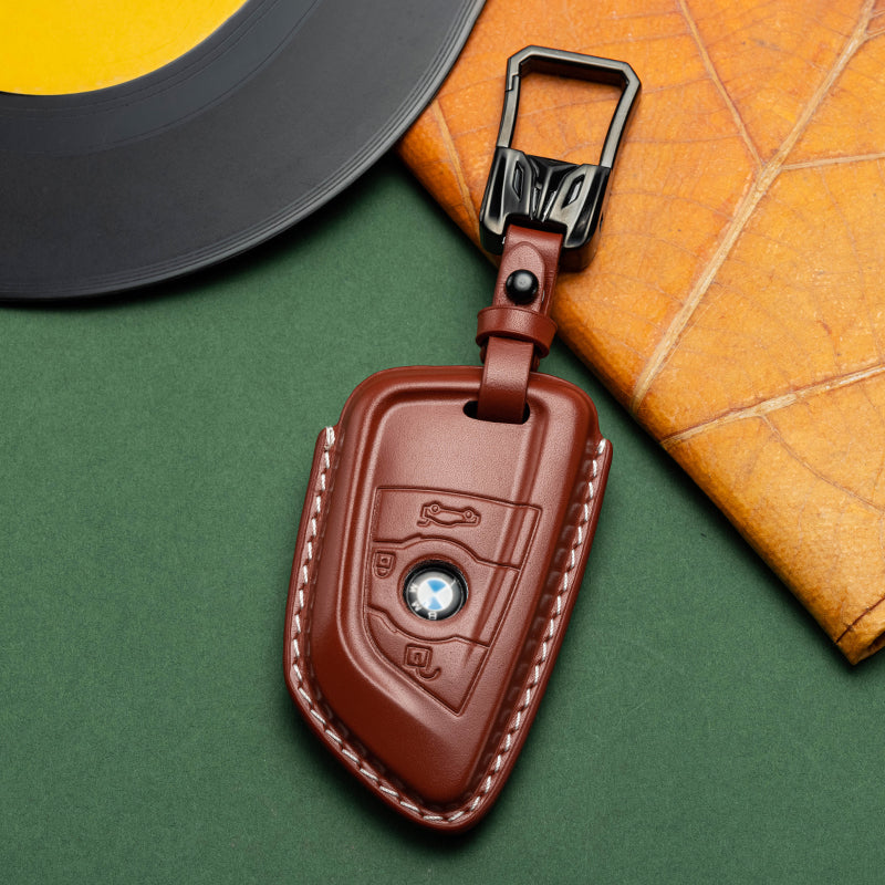 Exclusive Leather Key Fob Cover for BMW (Model B)