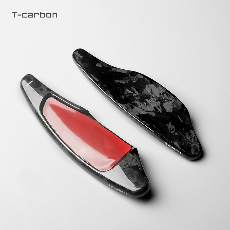 T-Carbon for Chevrolet Corvette Carbon Fiber Paddle Shifters (Model A: Corvette C7) - T-Carbon Official Store