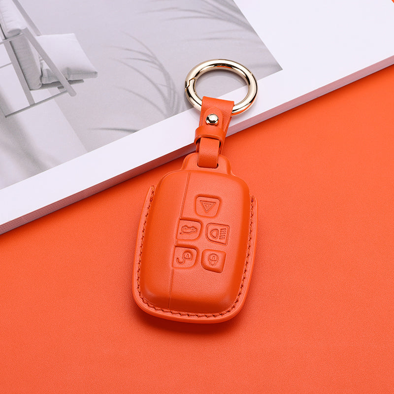 Pastel Leather Key Fob Cover for Land Rover Range Rover (Model A) - T-Carbon Official Store