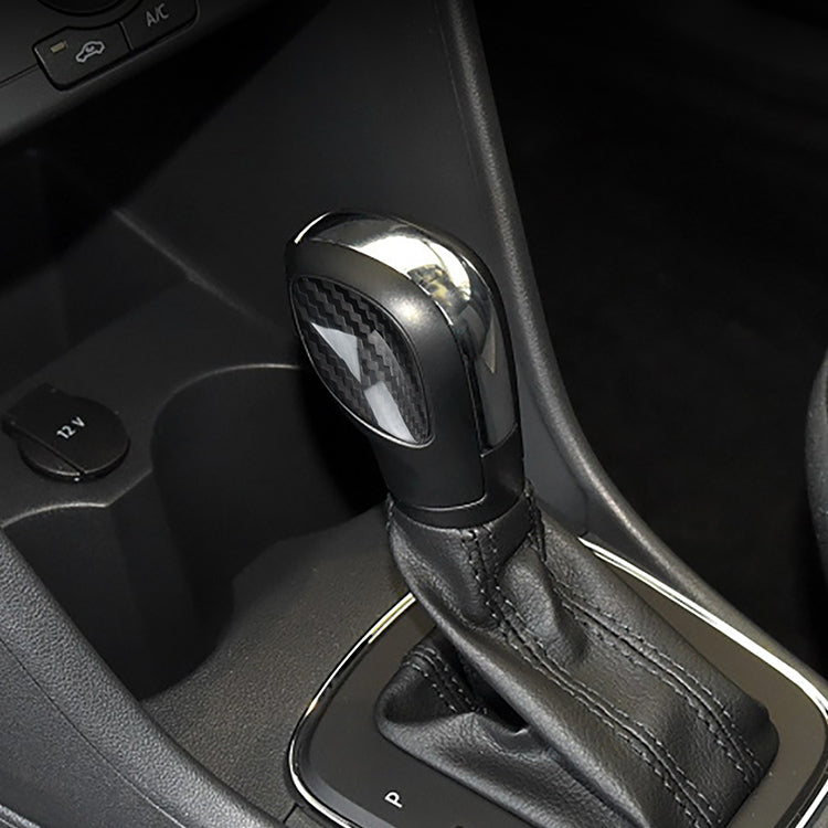 Carbon Fiber Gear Selector Cover for Volkswagen (Model A)