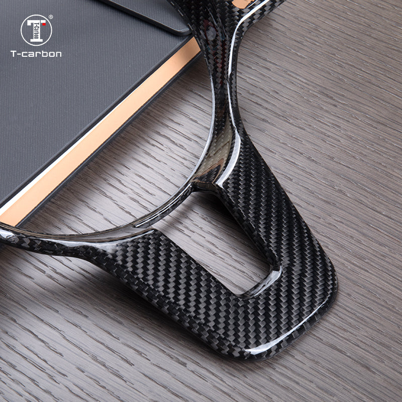 T-Carbon for Mercedes Benz Carbon Fiber Steering Wheel Cover (Model A: 2019 Onwards) - T-Carbon Official Store
