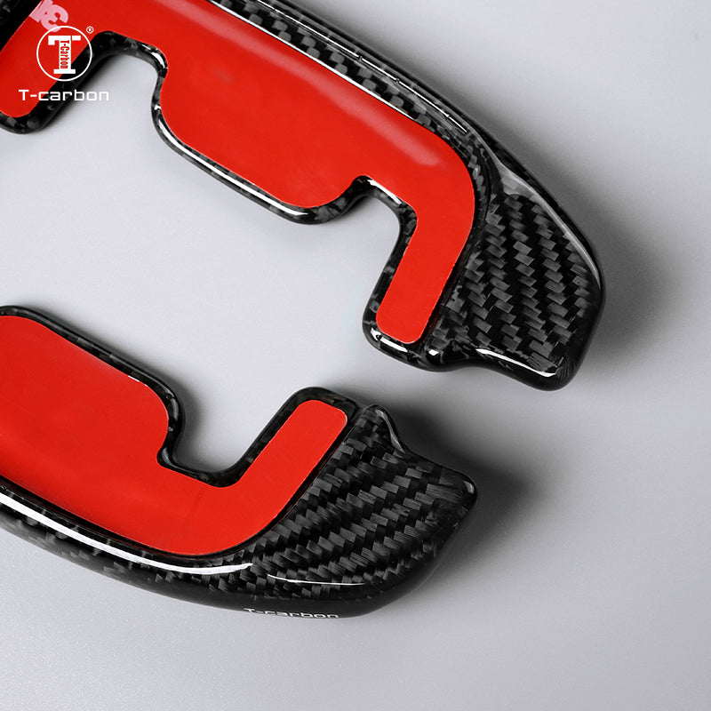 T-Carbon for Mercedes Benz AMG Carbon Fiber Paddle Shifters (Model C: 2021 onwards)